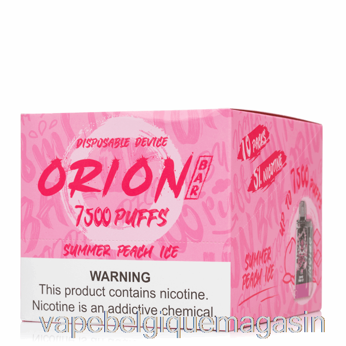 Vape Belgique [10-pack] Perdu Vape Orion Bar 7500 Jetable